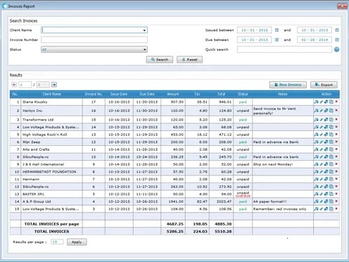 Accounting & Invoicing Software
